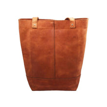 Load image into Gallery viewer, Crystal Medium Leather Tote Ladies Handbag
