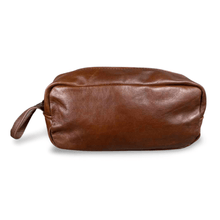 Load image into Gallery viewer, Woesmooi Leather Men’s Toiletry Bag

